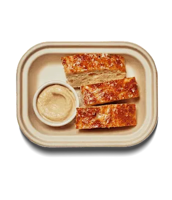 Hummus-Focaccia