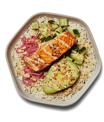 Miso-Glazed-Salmon-Plate